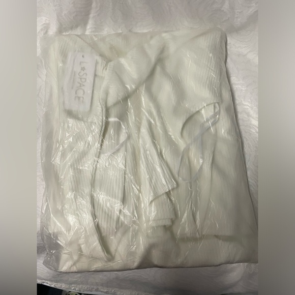 L*Space- NWT | $121 | Nico MIDI Dress in Cream | Large | Current style - NWT - Picture 16 of 16